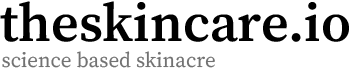 The Skincare.io - Science-based skincare logo